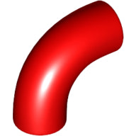 Plaatje in Gallery viewer laden, LEGO® los onderdeel Steen Rond in kleur Rood 25214