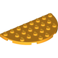 LEGO® los onderdeel Plaat Rond Helder Licht Oranje 22888