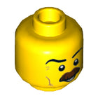 LEGO® los onderdeel Hoofd in kleur Geel 3626cpb1748