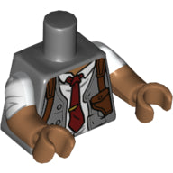 Plaatje in Gallery viewer laden, LEGO® Lijf met Motief Donker Blauwachtig Grijs 973pb2572c01