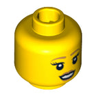 LEGO® los onderdeel Hoofd in kleur Geel 3626pb0850