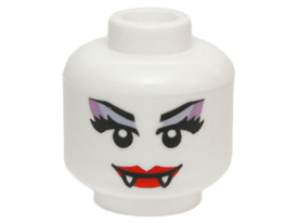 LEGO® los onderdeel Hoofd in kleur Wit 3626cpb1404