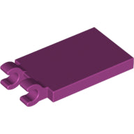 Plaatje in Gallery viewer laden, LEGO® los onderdeel Tegel Aangepast in kleur Magenta 30350b