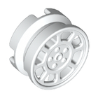 LEGO® los onderdeel Wiel in kleur Wit 93593