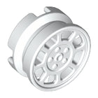 LEGO® los onderdeel Wiel in kleur Wit 93593