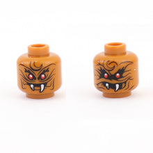 Plaatje in Gallery viewer laden, LEGO® los onderdeel Hoofd in kleur Donker Oranje 3626cpb1758