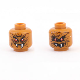 LEGO® los onderdeel Hoofd in kleur Donker Oranje 3626cpb1758