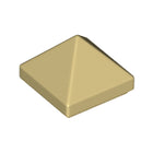 LEGO® los onderdeel Dakpan Algemeen in kleur Geelbruin 22388