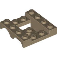 Plaatje in Gallery viewer laden, LEGO® los onderdeel Spatbord in kleur Donker Geelbruin 24151