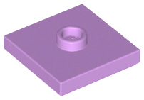 LEGO® los onderdeel Plaat Aangepast Medium Lavendel 87580