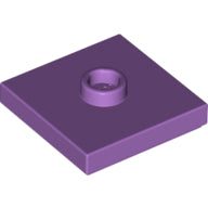 LEGO® los onderdeel Plaat Aangepast Medium Lavendel 87580