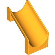 Plaatje in Gallery viewer laden, LEGO® los onderdeel Glijbaan Helder Licht Oranje 27976