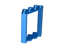 Plaatje in Gallery viewer laden, LEGO® los onderdeel Deurkozijn in kleur Blauw 28327
