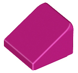 LEGO® los onderdeel Dakpan Algemeen in kleur Magenta 54200