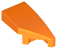 LEGO® los onderdeel Wig in kleur Oranje 29119
