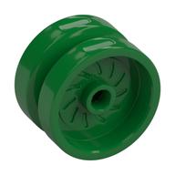 LEGO® los onderdeel Wiel in kleur Groen 18976