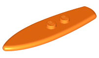 LEGO® los onderdeel Accessoire in kleur Oranje 90397
