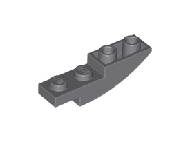 LEGO® Dakpan Gebogen Donker Blauwachtig Grijs 13547