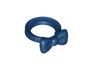 LEGO® los onderdeel Lijf Accessoire Donkerblauw 27151