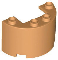 LEGO® los onderdeel Cilinder in kleur Medium Noga 24593