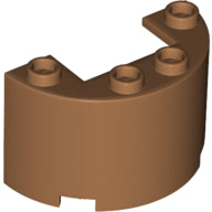 LEGO® los onderdeel Cilinder in kleur Medium Noga 24593