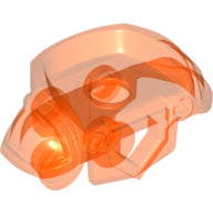 LEGO® Lijf Accessoire Doorzichtig Neon Oranje 22402