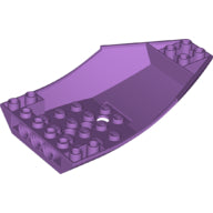 Plaatje in Gallery viewer laden, LEGO® los onderdeel Cockpit in kleur Medium Lavendel 47406