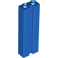 Plaatje in Gallery viewer laden, LEGO® los onderdeel Steen Aangepast in kleur Blauw 88393