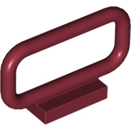 Plaatje in Gallery viewer laden, LEGO® los onderdeel Staaf in kleur Donkerrood 6187