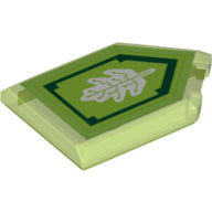 Plaatje in Gallery viewer laden, LEGO® 22385pb111 in kleur Doorschijnend Helder Groen