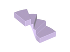 LEGO® los onderdeel Trap in kleur Lavendel 28466