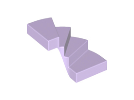 LEGO® los onderdeel Trap in kleur Lavendel 28466