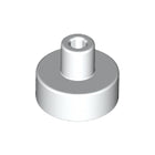 LEGO® los onderdeel Tegel Rond in kleur Wit 20482