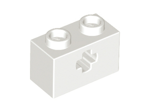 LEGO® los onderdeel Technische Steen in kleur Wit 32064