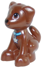 Plaatje in Gallery viewer laden, LEGO® los onderdeel Landdier Roodachtig Bruin 27986pb01