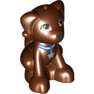 Plaatje in Gallery viewer laden, LEGO® los onderdeel Landdier Roodachtig Bruin 27986pb01