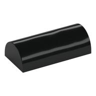 LEGO® los onderdeel Dakpan Gebogen in kleur Zwart 6192b