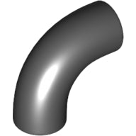 LEGO® los onderdeel Steen Rond in kleur Zwart 25214