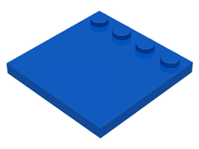 Plaatje in Gallery viewer laden, LEGO® los onderdeel Tegel Aangepast in kleur Blauw 6179