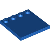 LEGO® los onderdeel Tegel Aangepast in kleur Blauw 6179