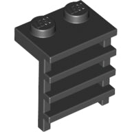 LEGO® los onderdeel Ladder in kleur Zwart 4175
