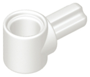 LEGO® los onderdeel Technische Verbinding in kleur Wit 22961