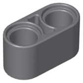 LEGO® Technische Hefbalk Donker Blauwachtig Grijs 43857