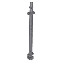 Plaatje in Gallery viewer laden, LEGO® los onderdeel Boot Donker Blauwachtig Grijs 48002a