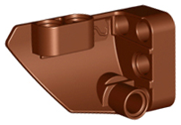 LEGO® los onderdeel Technisch Paneel Roodachtig Bruin 87086