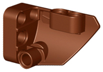 Plaatje in Gallery viewer laden, LEGO® los onderdeel Technisch Paneel Roodachtig Bruin 87080