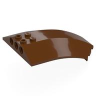 Plaatje in Gallery viewer laden, LEGO® los onderdeel Voorruit in kleur Roodachtig Bruin x224