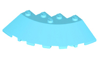 Plaatje in Gallery viewer laden, LEGO® los onderdeel Steen Rond Medium Azuurblauw 95188