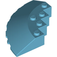 LEGO® los onderdeel Steen Rond Medium Azuurblauw 95188