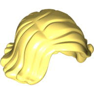 LEGO® los onderdeel Haar in kleur Helder Lichtgeel 20877